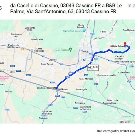 B&B Le Palme Cassino Esterno foto